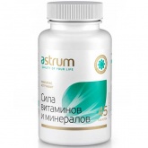 Комплекс АструмВит Сила витаминов и минералов, ASTRUM, 45таблеток