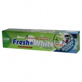 LION Thailand Fresh & White Паста зубная для защиты от кариеса прохладная мята 75г